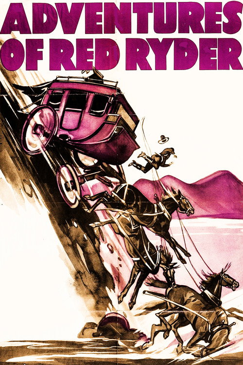 Movie poster for Adventures of Red Ryder (1940)