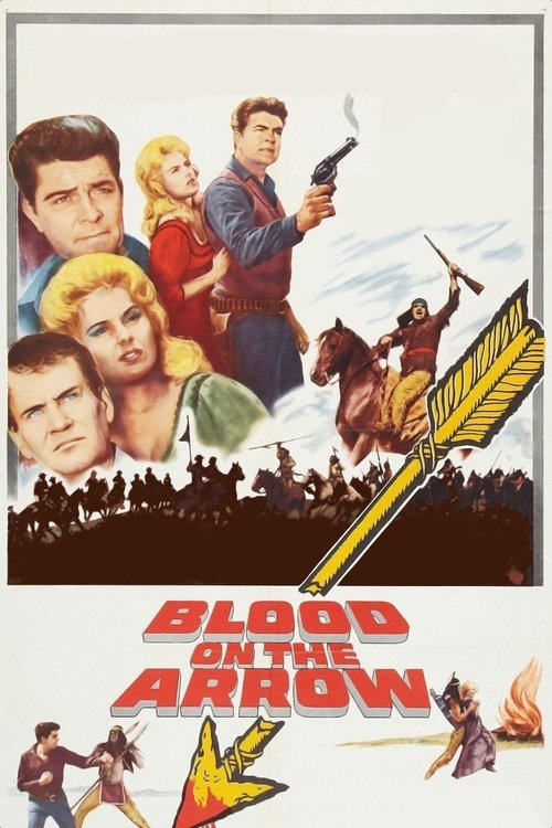 Movie poster for Blood on the Arrow (1964)
