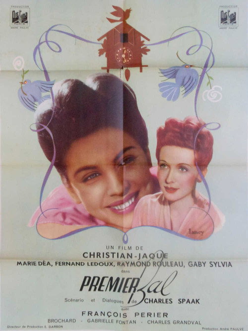 Movie poster for Premier bal (1941)