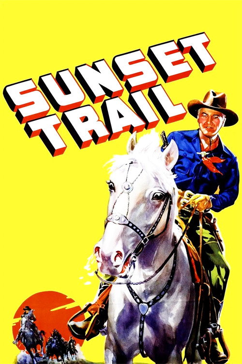 Movie poster for Sunset Trail (1939)
