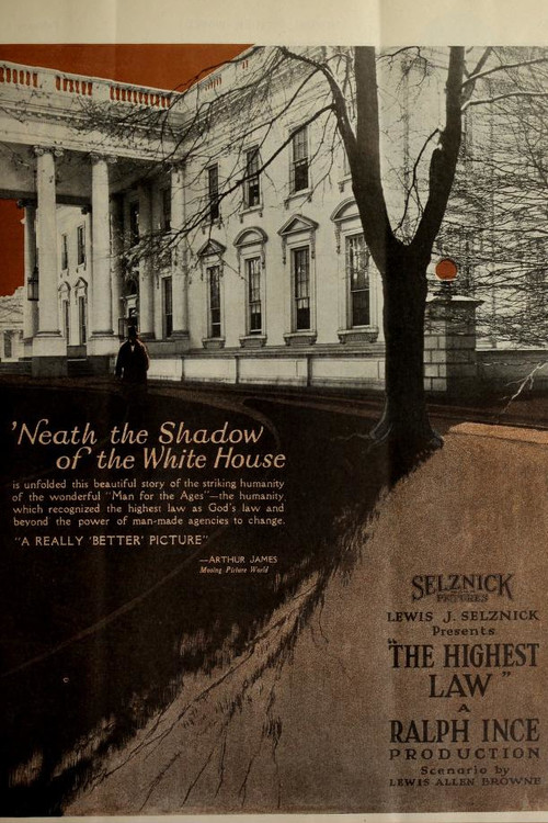 Movie poster for The Highest Law (1921)