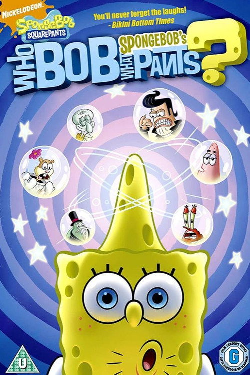 Movie poster for SpongeBob's WhoBob WhatPants (2008)