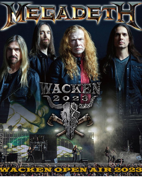 Movie poster for Megadeth: Wacken Open Air 2023
