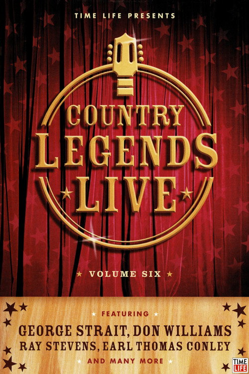 Movie poster for Time-Life: Country Legends Live, Vol. 6 (2005)