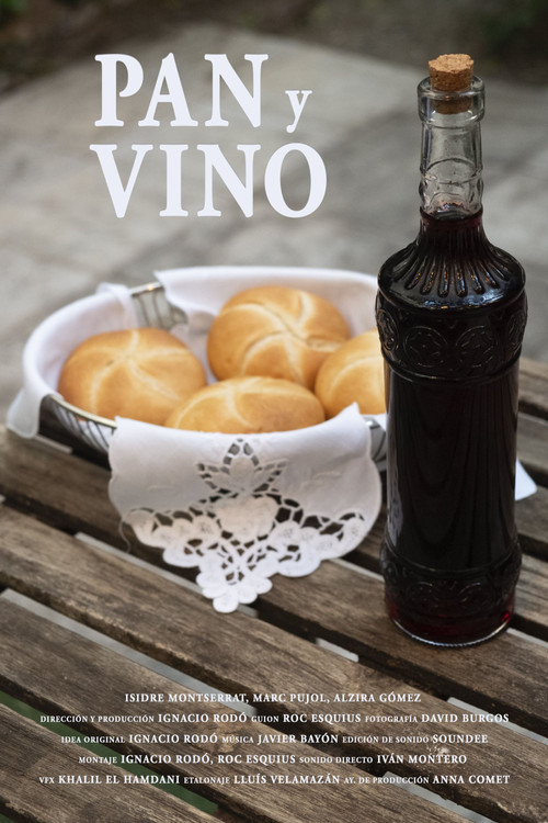 Movie poster for Pan y vino (2023)