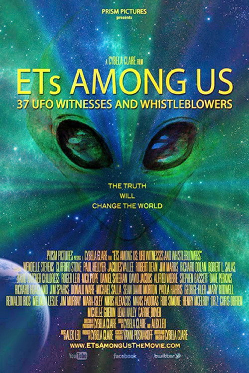 Movie poster for ETs Among Us: UFO Witnesses and Whistleblowers (2016)