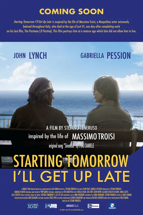 Movie poster for Starting Tomorrow I'll Get Up Late (2023)