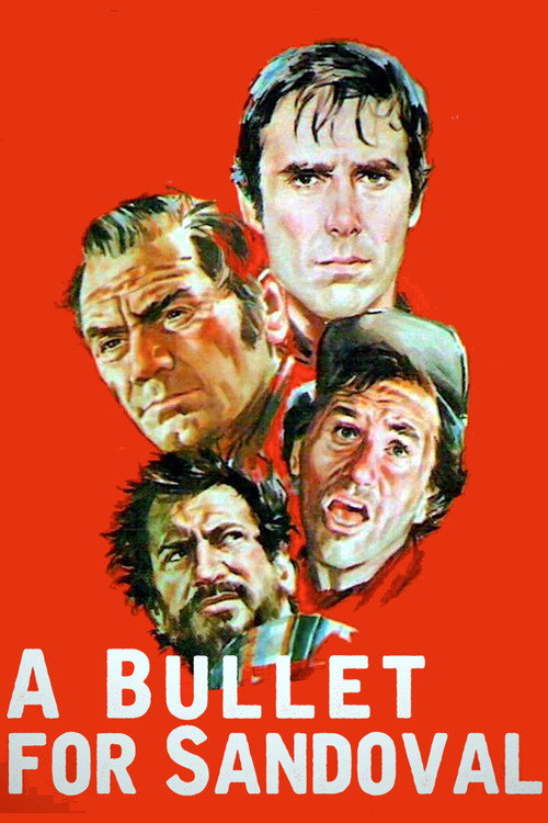 Movie poster for A Bullet for Sandoval (1969)