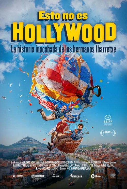 Movie poster for This Is Not Hollywood (The Unfinished Story of The Ibarretxe Brothers) (2024)