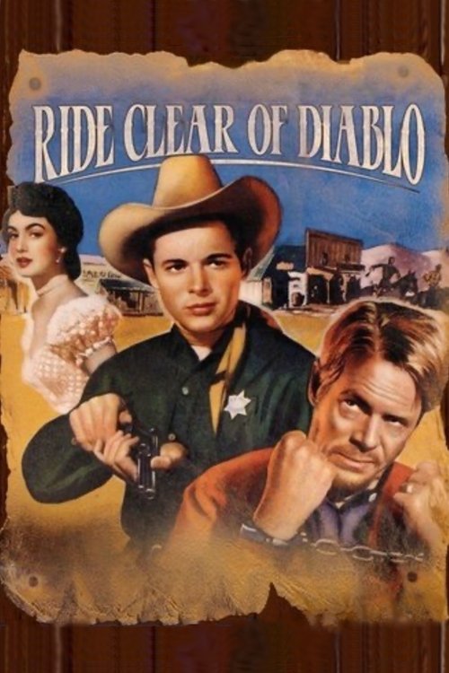 Movie poster for Ride Clear of Diablo (1954)