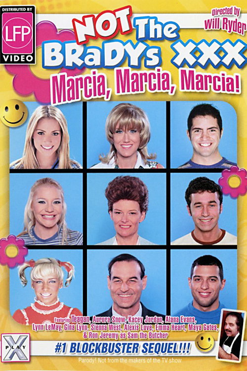 Movie poster for Not The Bradys XXX: Marcia, Marcia, Marcia! (2008)