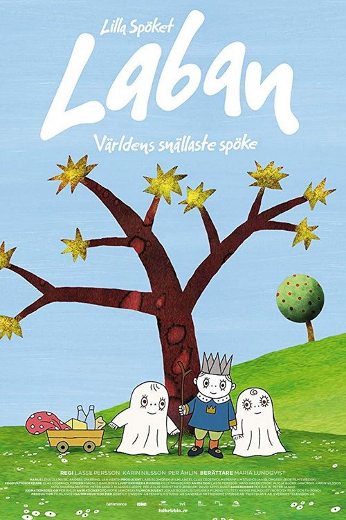 Movie poster for Lilla Spöket Laban: Världens snällaste spöke (2008)