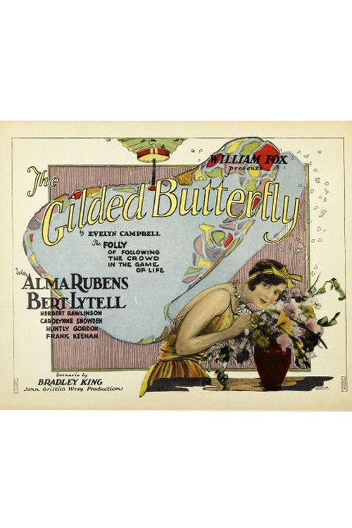 Movie poster for The Gilded Butterfly (1926)