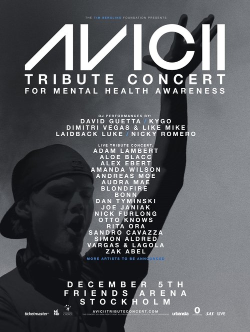 Movie poster for Avicii Tribute Concert - In Loving Memory of Tim Bergling (2019)
