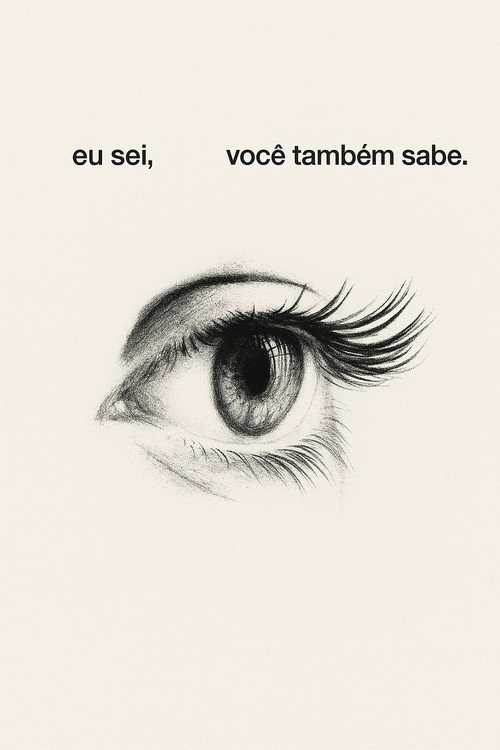 Movie poster for Eu Sei, Você Também Sabe (2023)