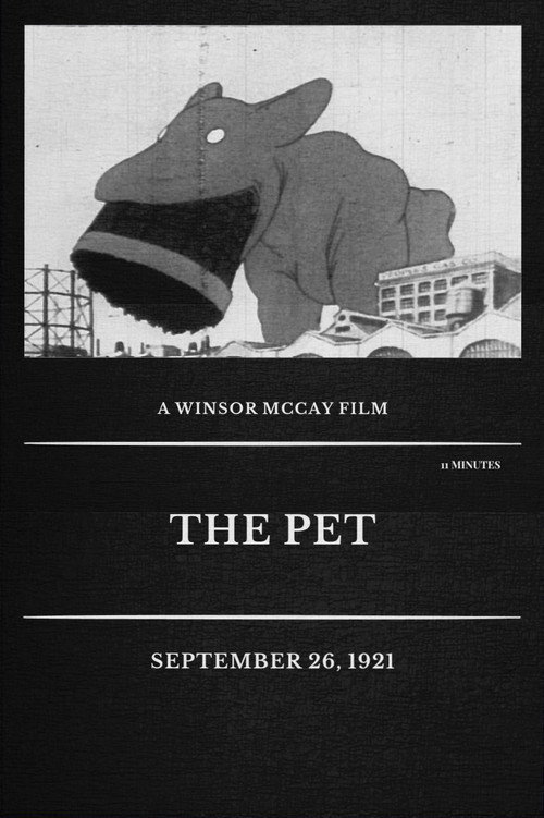 Movie poster for Dreams of the Rarebit Fiend: The Pet (1921)