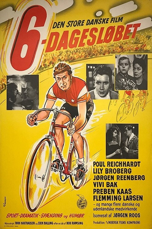 Movie poster for 6-Day Race (1958)