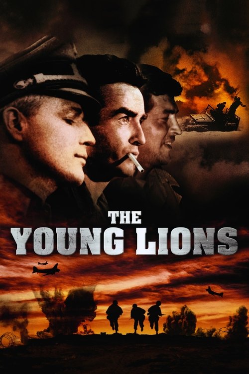 Movie poster for The Young Lions (1958)