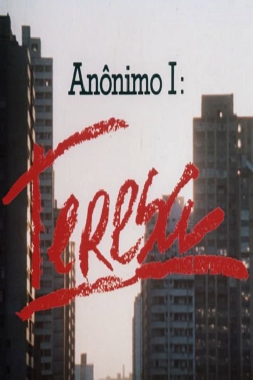 Movie poster for Anônimo I: Teresa (1988)