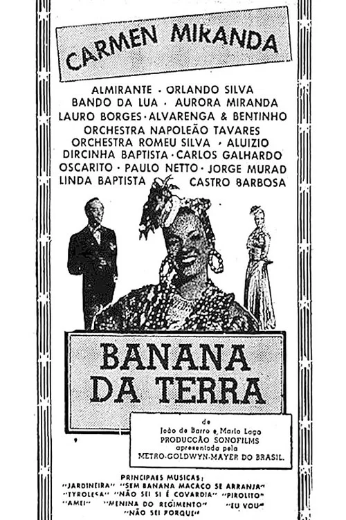 Movie poster for Banana-da-Terra (1939)