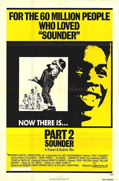 Movie poster for Sounder, Part 2 (1976)
