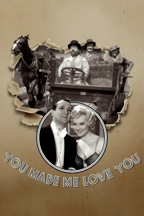 Movie poster for You Made Me Love You (1933)