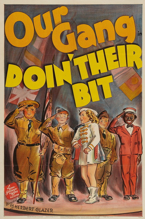Movie poster for Doin' Their Bit (1942)