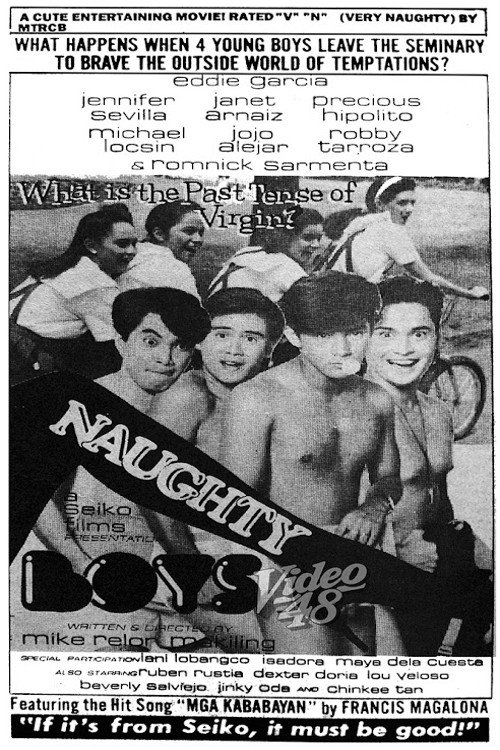 Movie poster for Naughty Boys (1990)