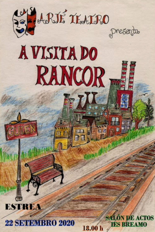 Movie poster for A visita do rancor (2020)