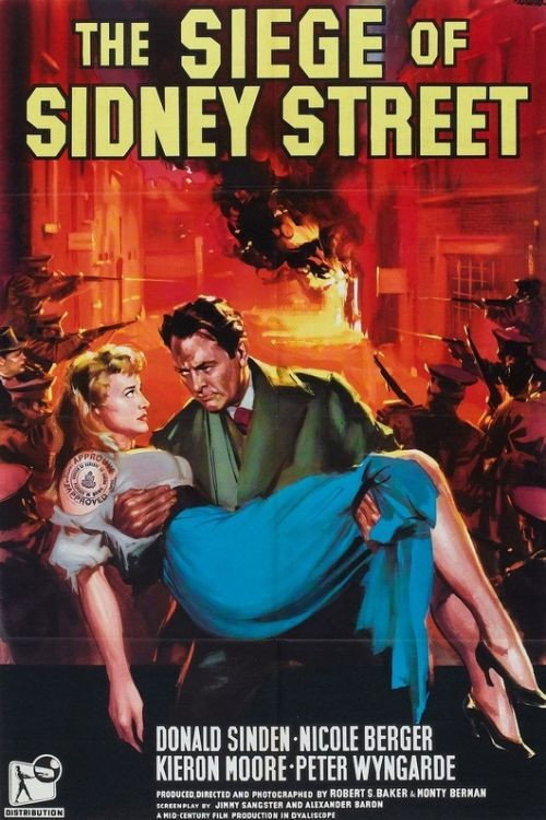 Movie poster for The Siege of Sidney Street (1960)