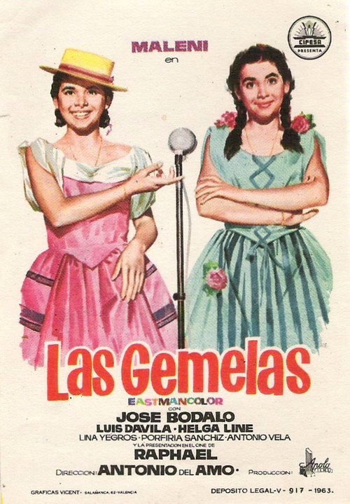 Movie poster for The Twins (1963)