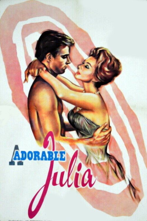 Movie poster for Adorable Julia (1962)