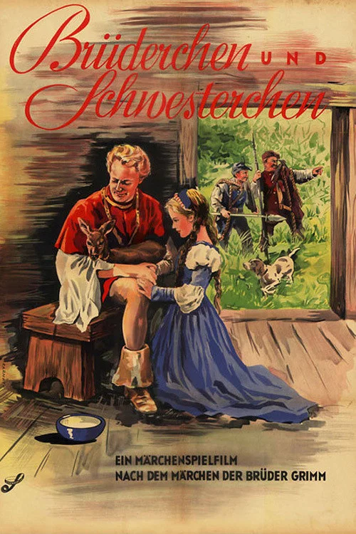 Movie poster for Brüderchen und Schwesterchen (1953)