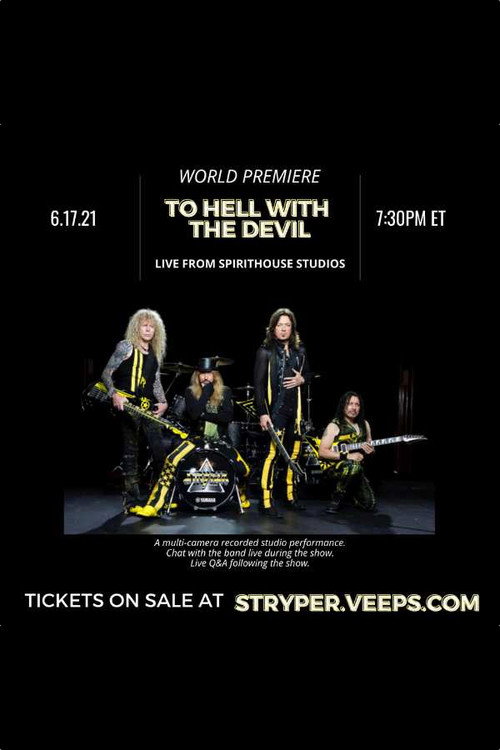 Movie poster for Stryper - To Hell With the Devil Live Stream (2021)