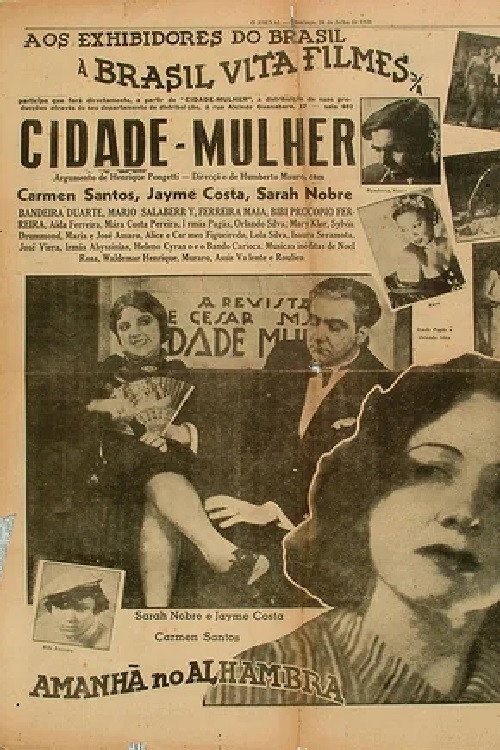 Movie poster for Cidade Mulher (1936)