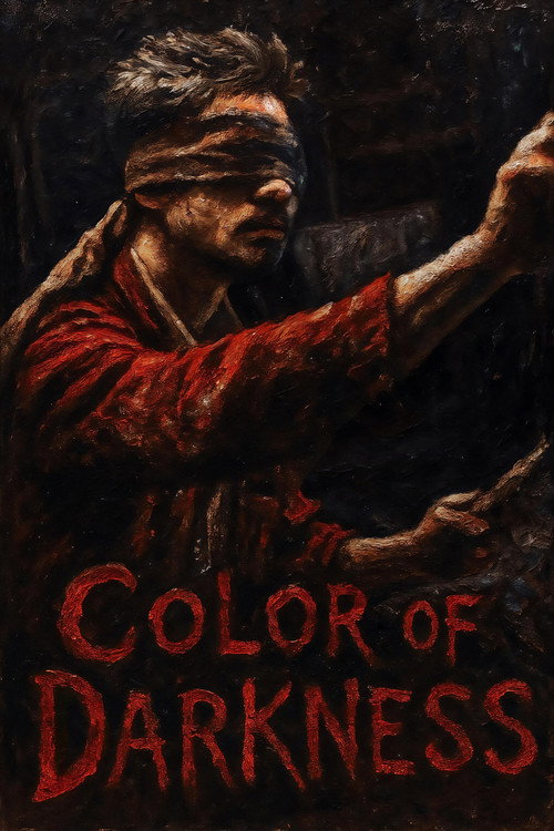 Movie poster for The Color of Darkness (2025)