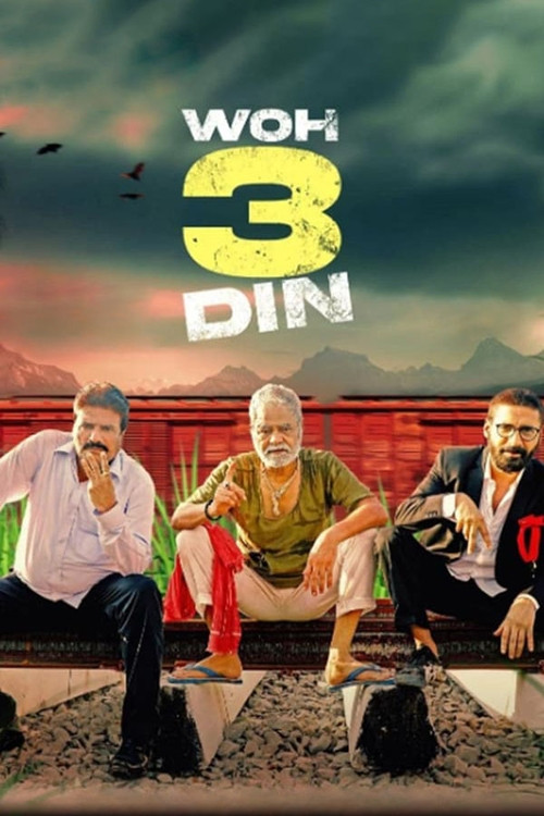 Movie poster for Woh 3 Din (2022)