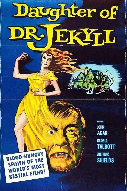 Movie poster for Daughter of Dr. Jekyll (1957)