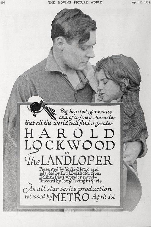 Movie poster for The Landloper (1918)