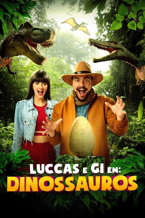 Movie poster for Luccas e Gi em: Dinossauros (2024)