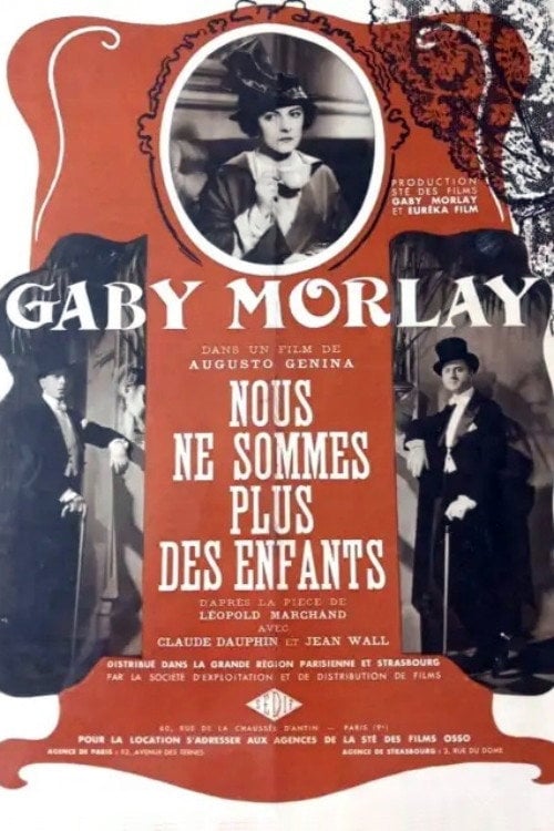 Movie poster for We Are Not Children (1934)