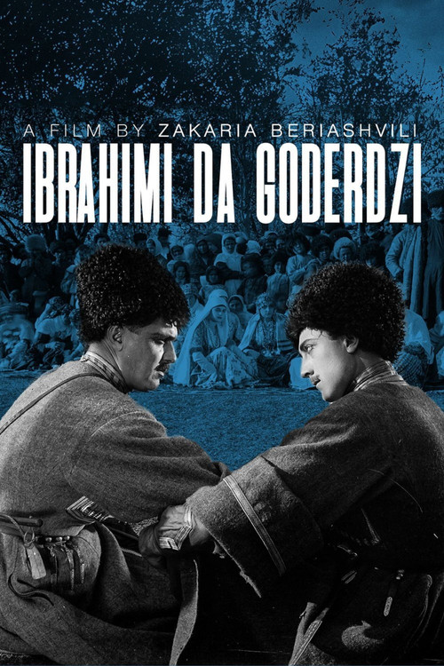 Movie poster for Ibrahim and Goderdzi (1927)