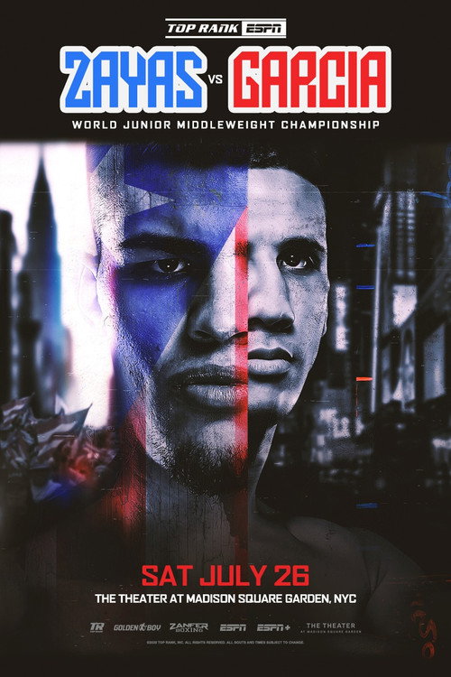 Movie poster for Xander Zayas vs. Jorge Garcia Perez (2025)
