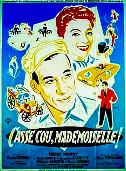 Movie poster for Casse-cou, mademoiselle! (1955)