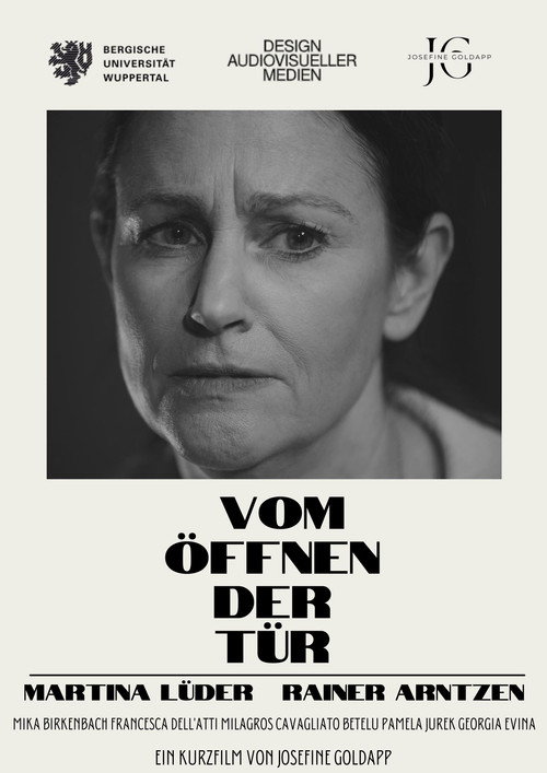 Movie poster for Vom Öffnen der Tür (2025)