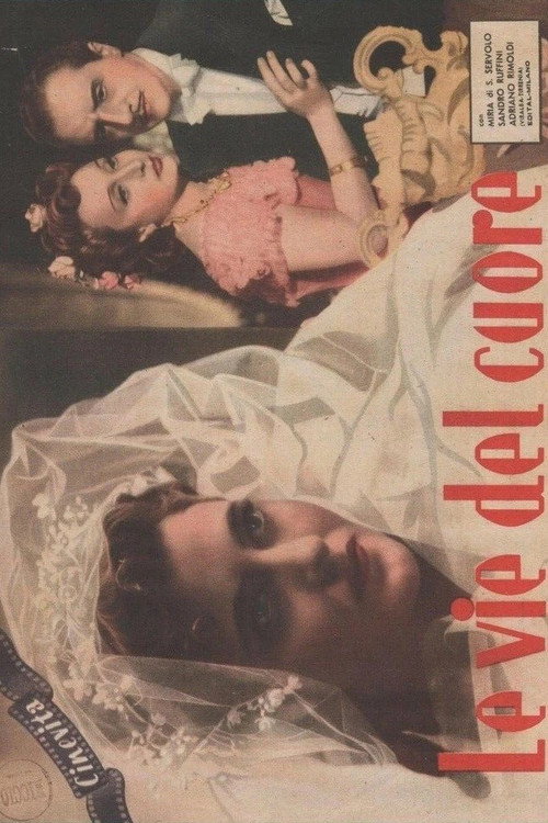 Movie poster for Le vie del cuore (1942)