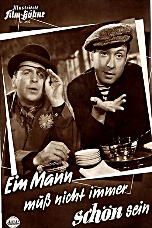 Movie poster for Ein Mann muß nicht immer schön sein (1956)