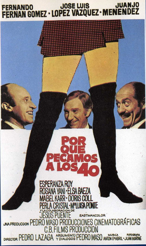 Movie poster for ¿Por qué pecamos a los 40? (1970)