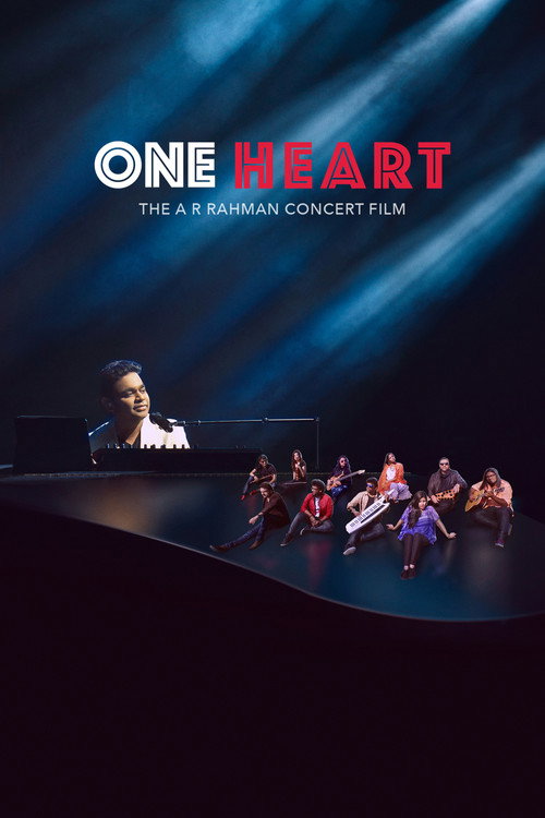 Movie poster for One Heart: The A.R. Rahman Concert Film (2017)