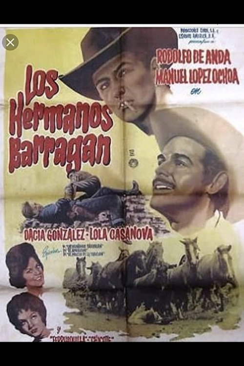Movie poster for Los hermanos Barragán (1964)